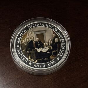 1776 Commemorative Challenge Coin - Presidential Declaration of Independence